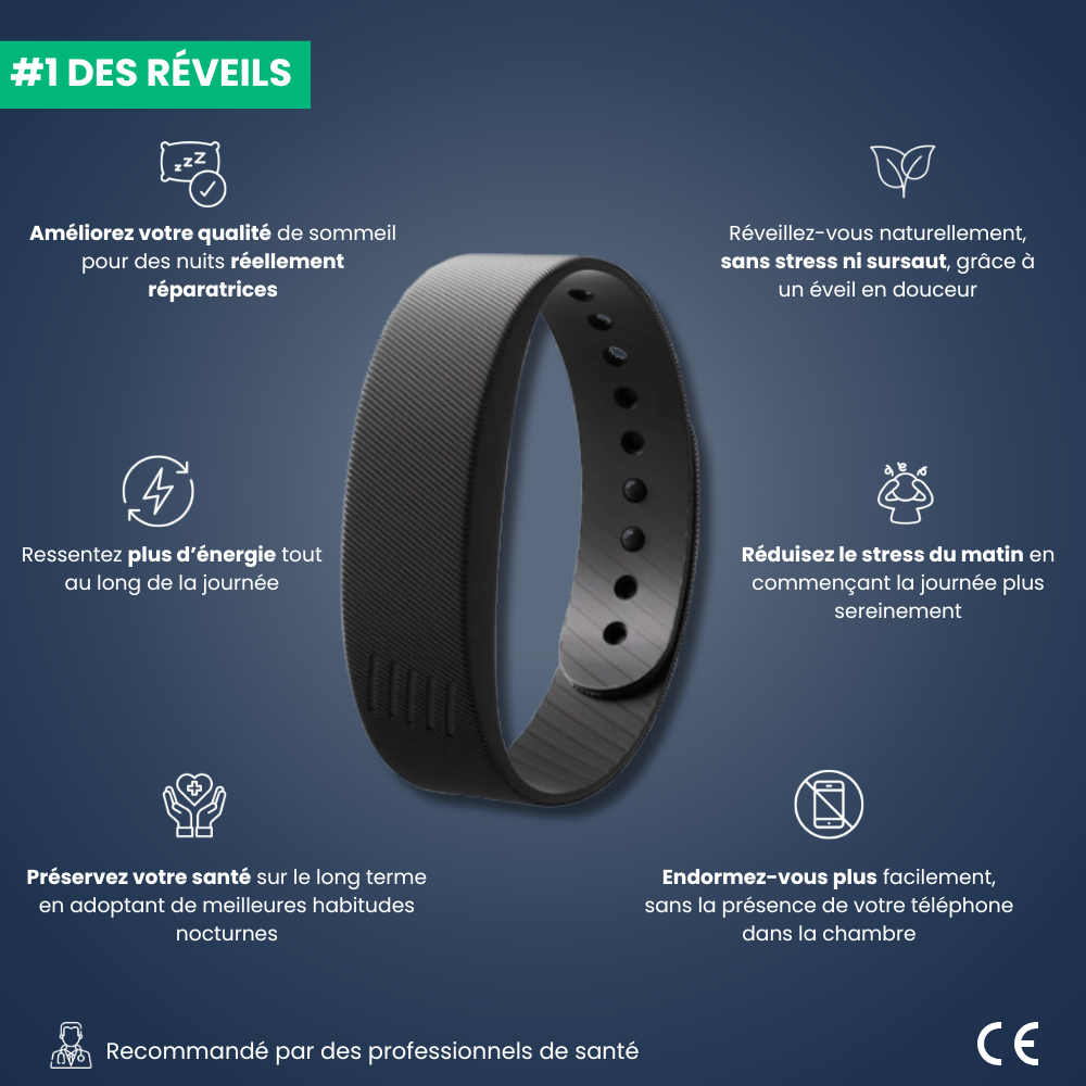 Un réveil discret pour une matinée sans stress