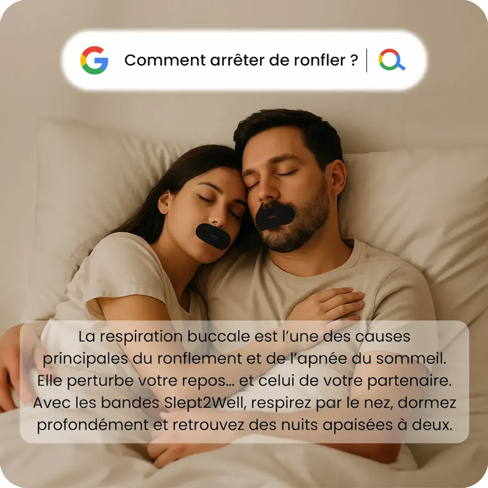 Fini le sommeil bruyant !